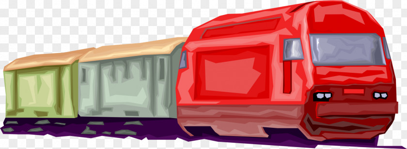 Vehicle Transport Train Cartoon PNG