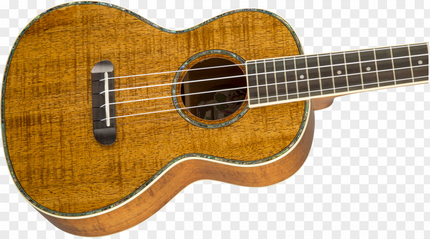 Acoustic Guitar Fender Nohea Koa Tenor Ukulele Bass Musical Instruments PNG