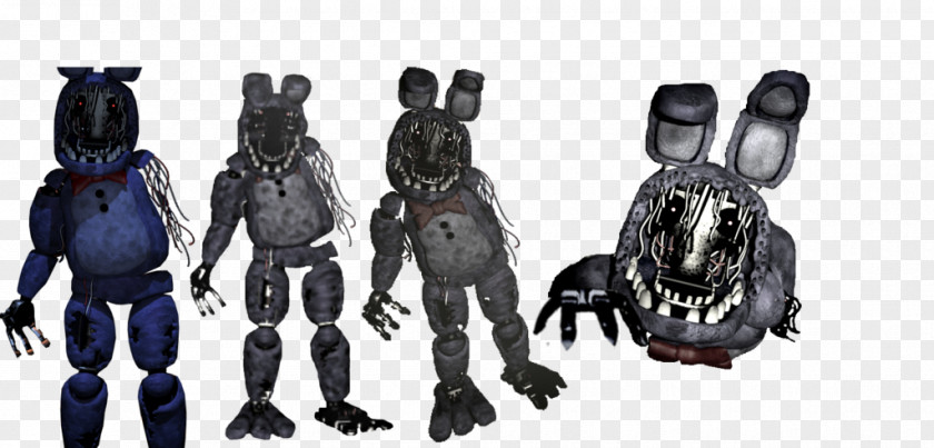 Bonnie Five Nights At Freddy's 2 Animatronics Endoskeleton Digital Art PNG