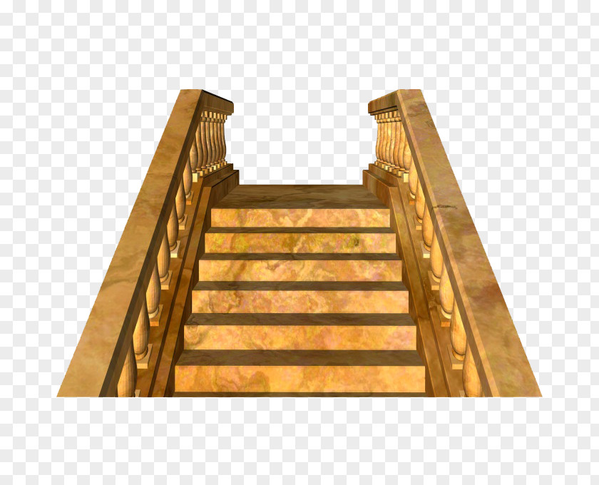 Golden Ladder Stairs U53f0u9636 Clip Art PNG