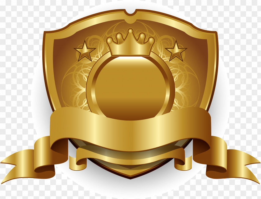 Golden Shield,Shield,Gold Label,Golden Badge,Gold Badge Gold Shield PNG