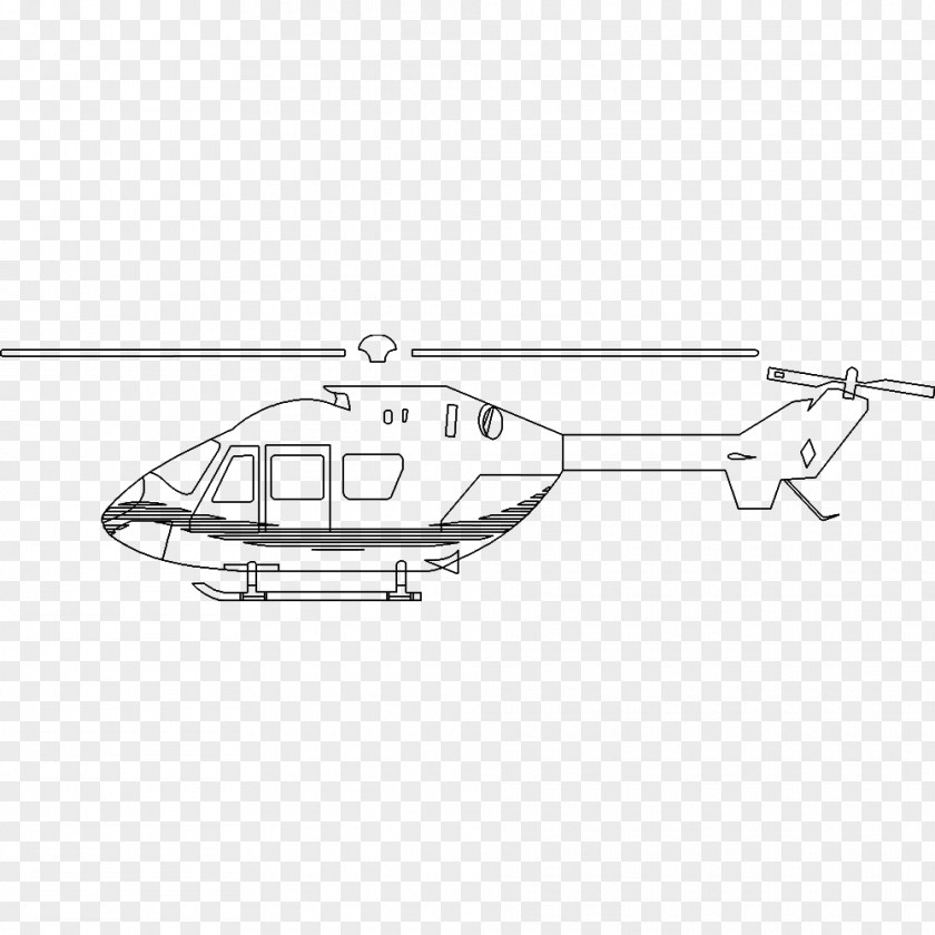 Helicopter Rotor Drawing Propeller Line Art PNG