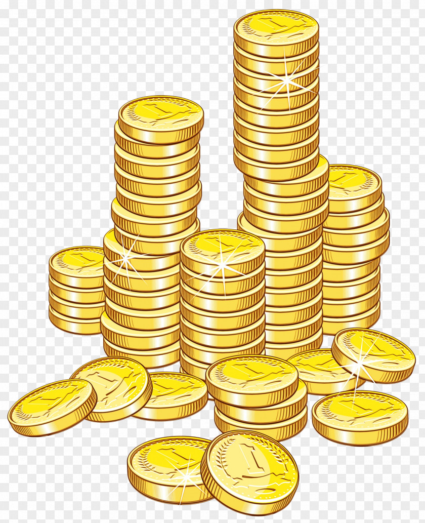 Games Money Handling Gold Coin PNG