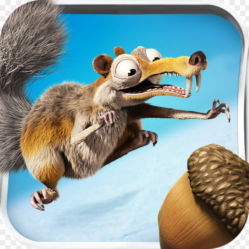 Ice Age Era Do Gelo Aventura Scrat Squirrel Village App Report PNG