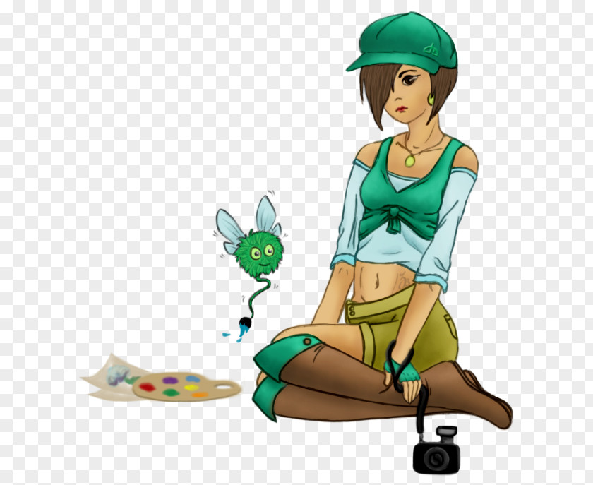 PAINTED LEAVES Headgear Character Fiction Clip Art PNG