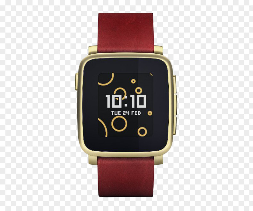 Watch Pebble Time Steel Smartwatch PNG