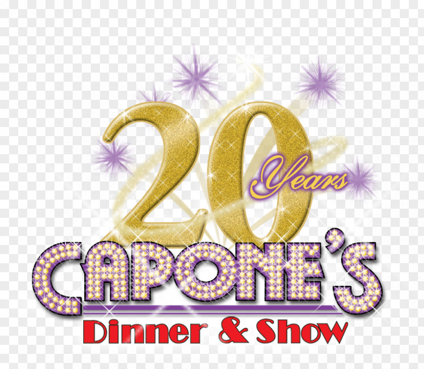 Al Capone Logo Brand Capone's Dinner And Show Theater Font PNG