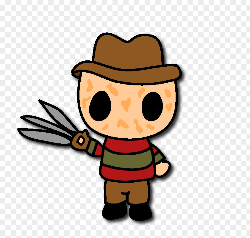 Freddy Kruger Headgear Character Clip Art PNG