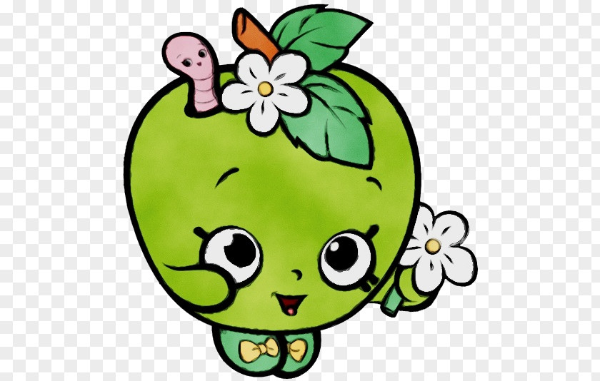 Happy Fruit Green Clip Art Cartoon Leaf Plant PNG