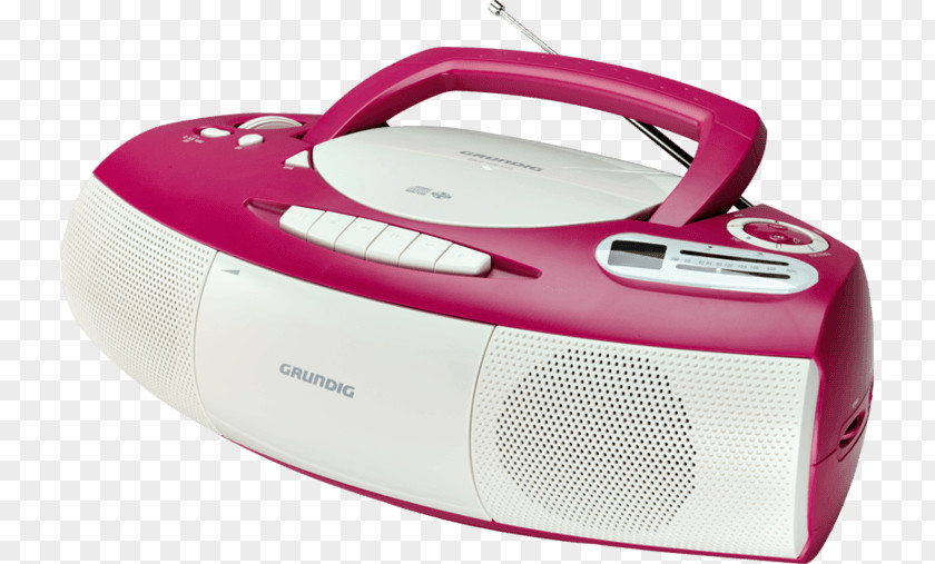 Radio Grundig CD Player Boombox CD-Rekorder Compact Disc PNG