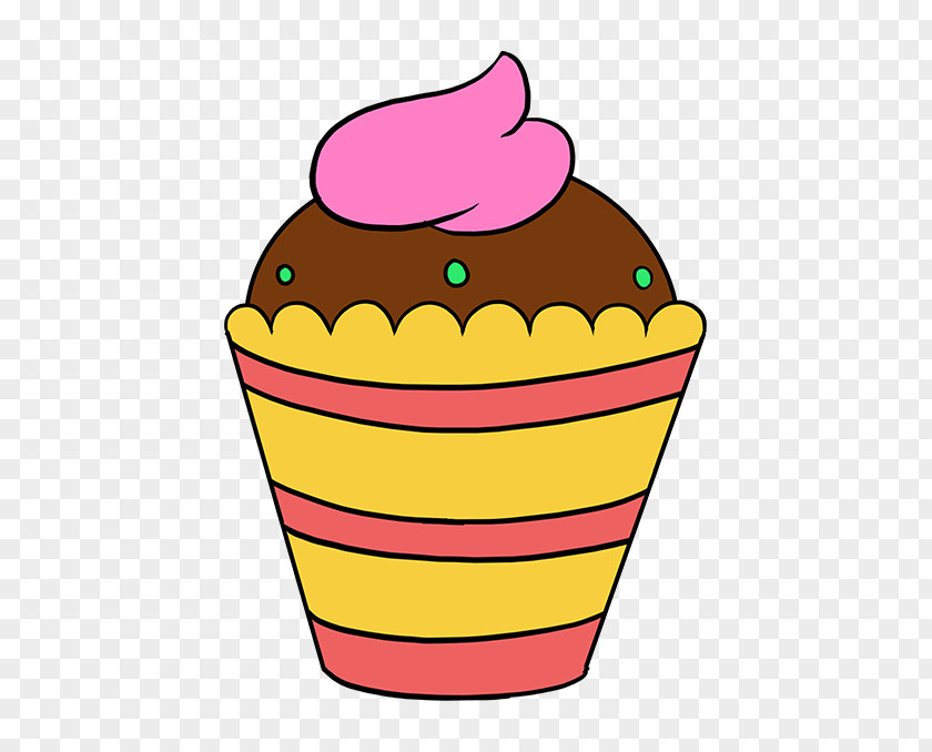 At Pattern Cupcake Frosting & Icing Drawing American Muffins Image PNG
