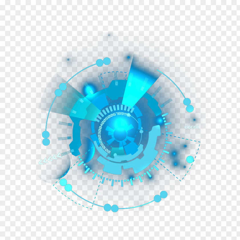 Blue Pattern Of Science And Technology PNG pattern of science and technology clipart PNG