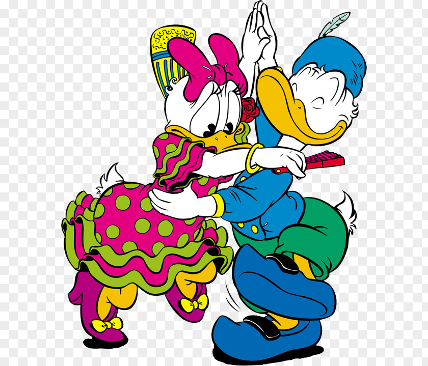 Donald Duck Daisy Minnie Mouse Mickey Dance PNG