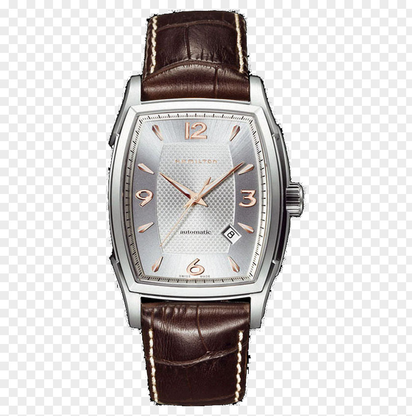 Watch Hamilton Company Strap Automatic PNG