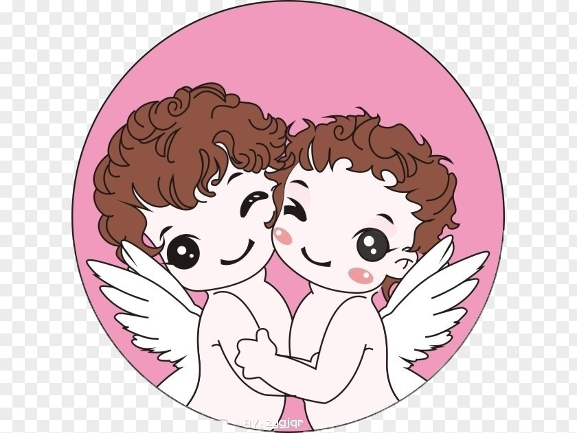 Cute Angel Doll Cartoon Clip Art PNG