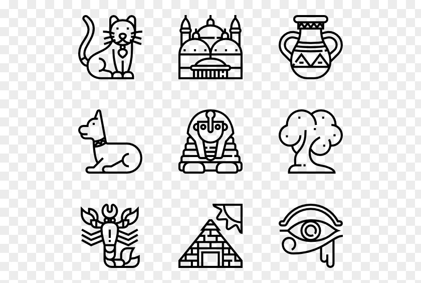 Egypt Vector Symbol Clip Art PNG
