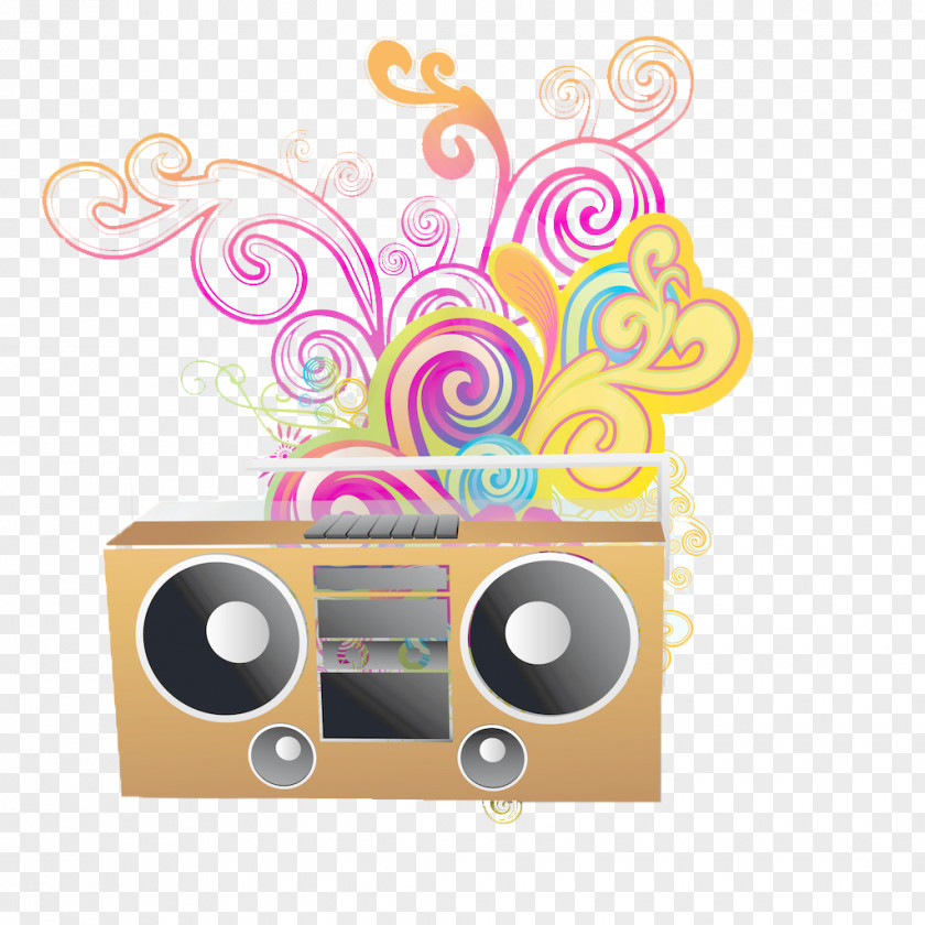Radio Effect Station Broadcasting Clip Art PNG