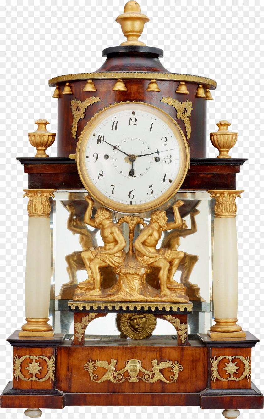 European And American Clock PNG