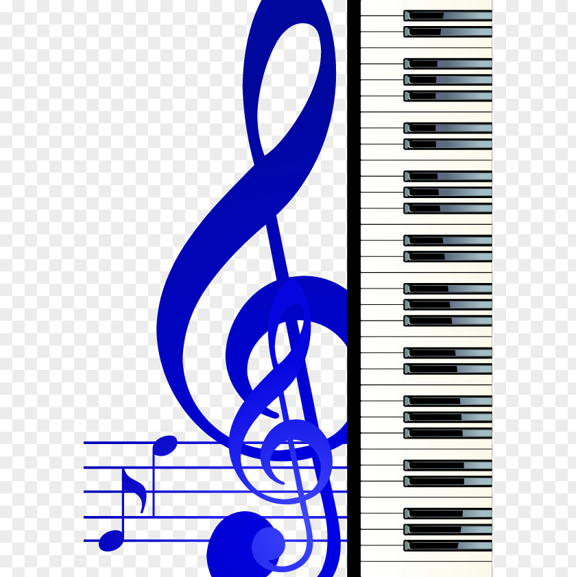 Keys With Musical Notes Vector Material Clef Note Treble Sol Anahtaru0131 PNG