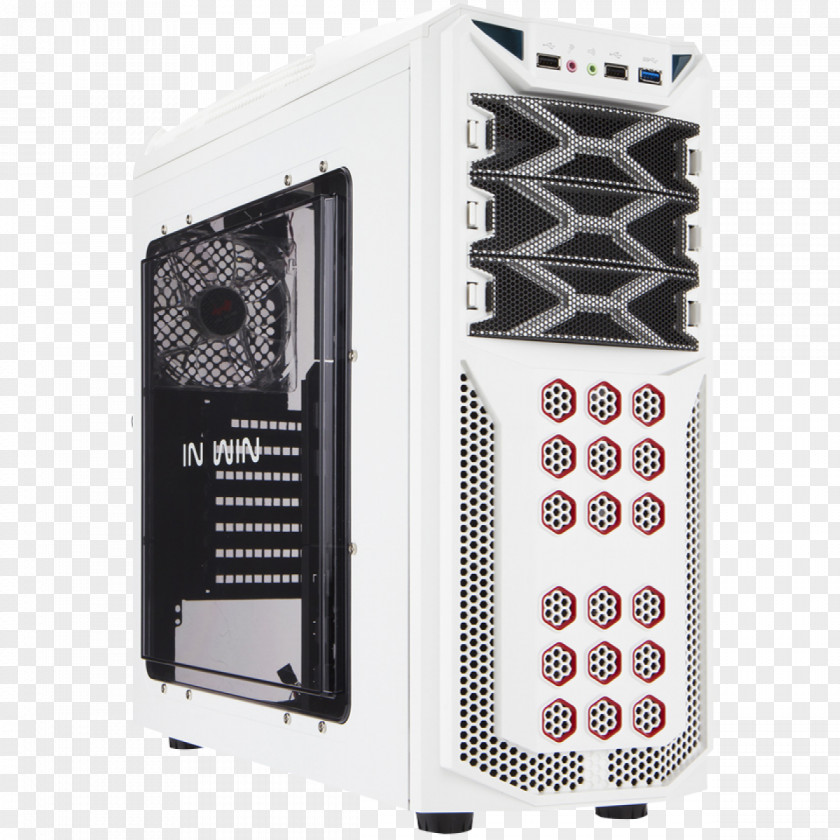 Mid-cover Computer Cases & Housings Graphics Cards Video Adapters In Win Development MicroATX PNG