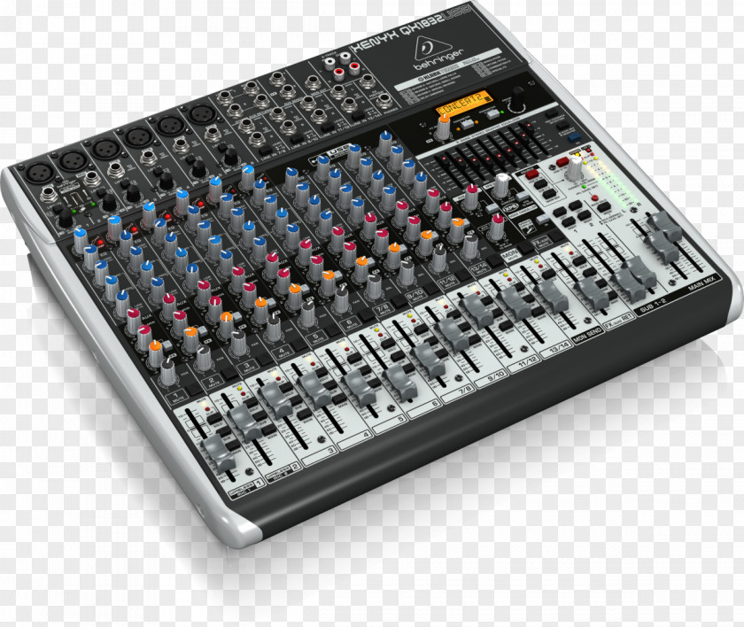 Mixer Audio Mixers USB Behringer Sound Recording And Reproduction PNG