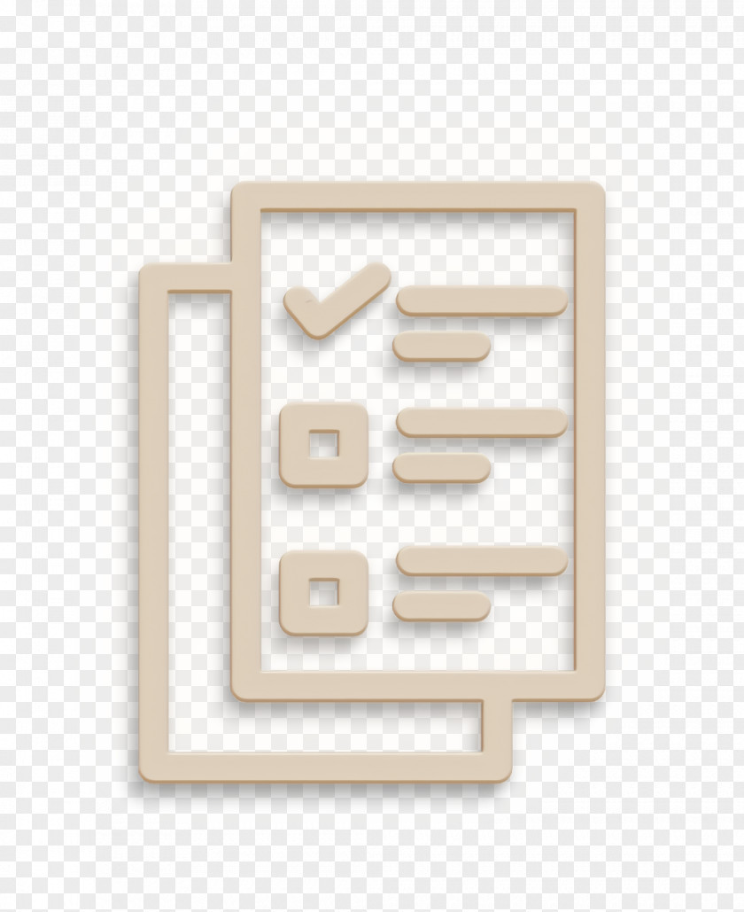 Rectangle Beige Rate Icon Rating Survey PNG