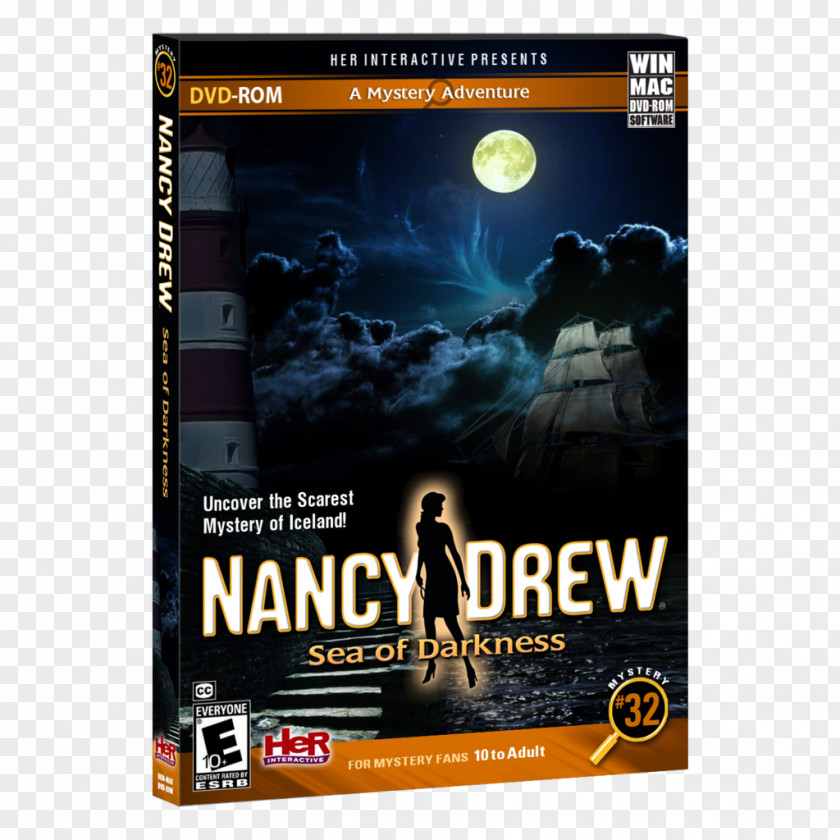 Sea Games Nancy Drew: Of Darkness Ghost Thornton Hall Dogs Moon Lake PC Game PNG