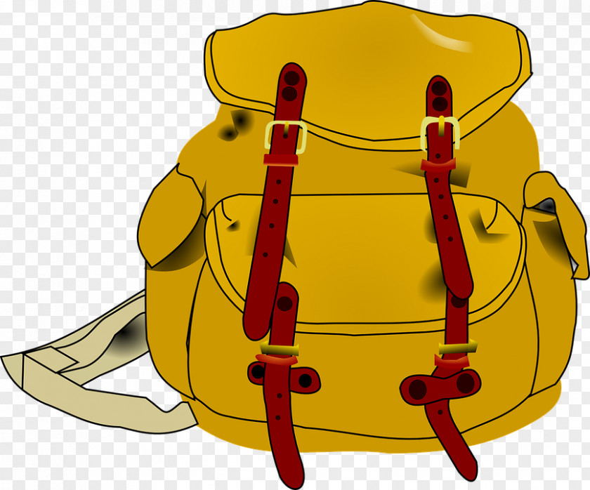 Backpack Vector Graphics Illustration Clip Art Image PNG