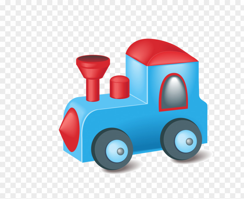 Children's Toys Tractor Vector Material Cartoon Transport Illustration PNG