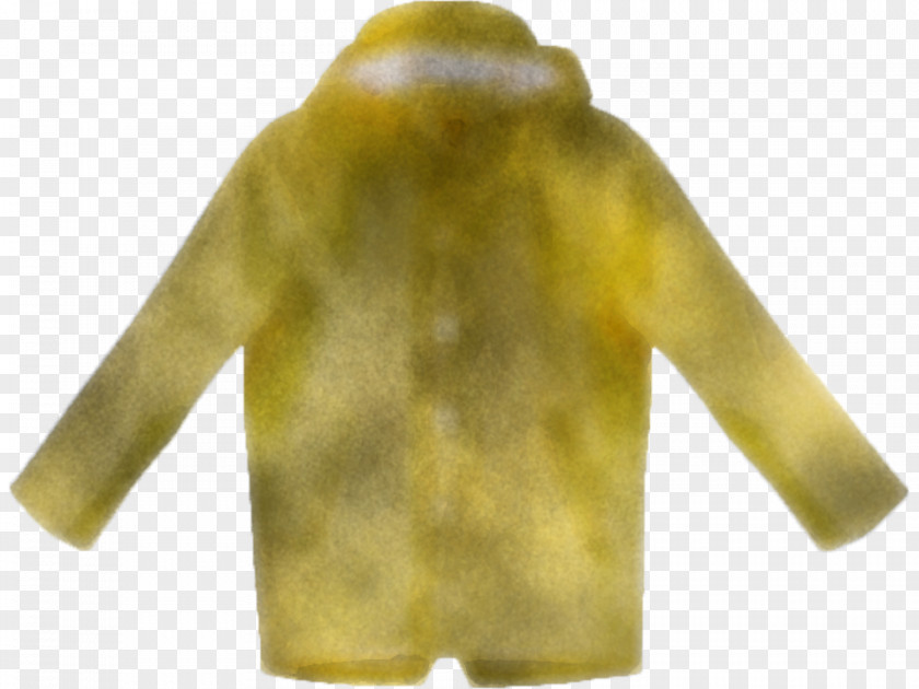 Clothing Yellow Outerwear Fur Sleeve PNG