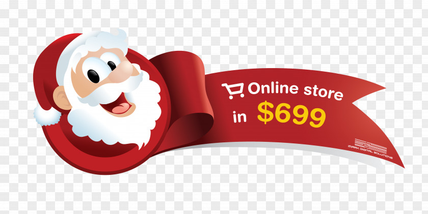 Holiday Special Offer Clip Art Santa Claus Ribbon Illustration Christmas Day PNG