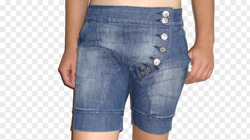 Jeans Denim Trunks Bermuda Shorts Waist PNG
