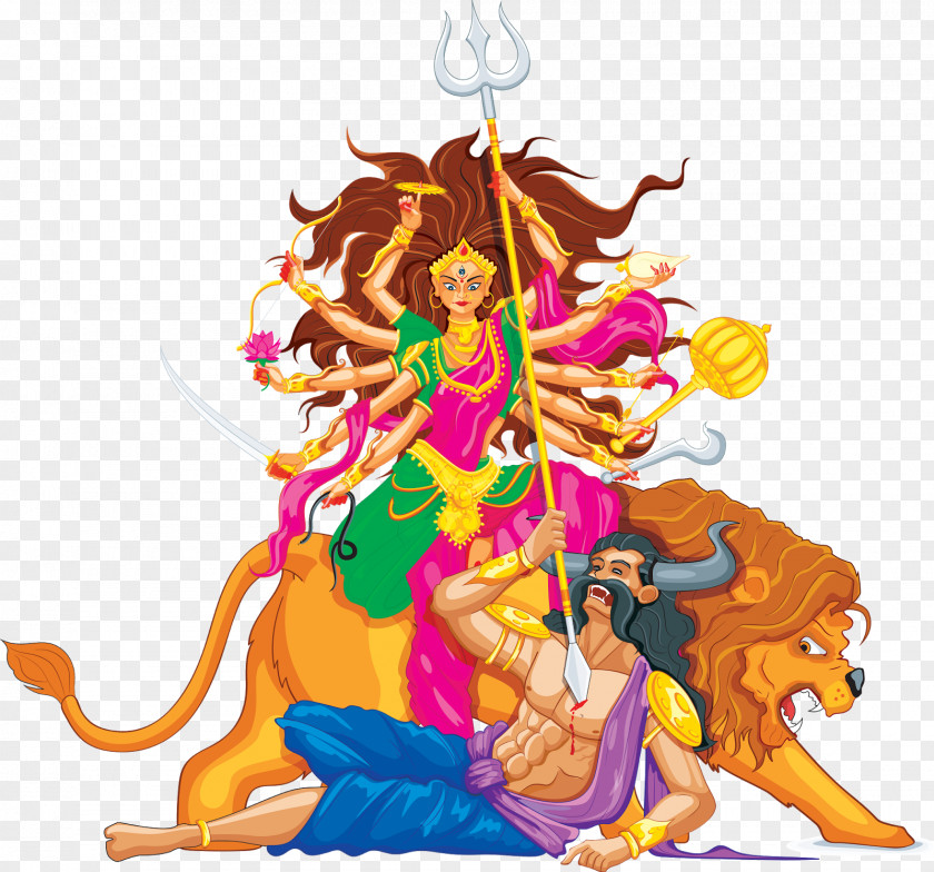 Rama Durga Puja Ravana Dussehra Navaratri PNG