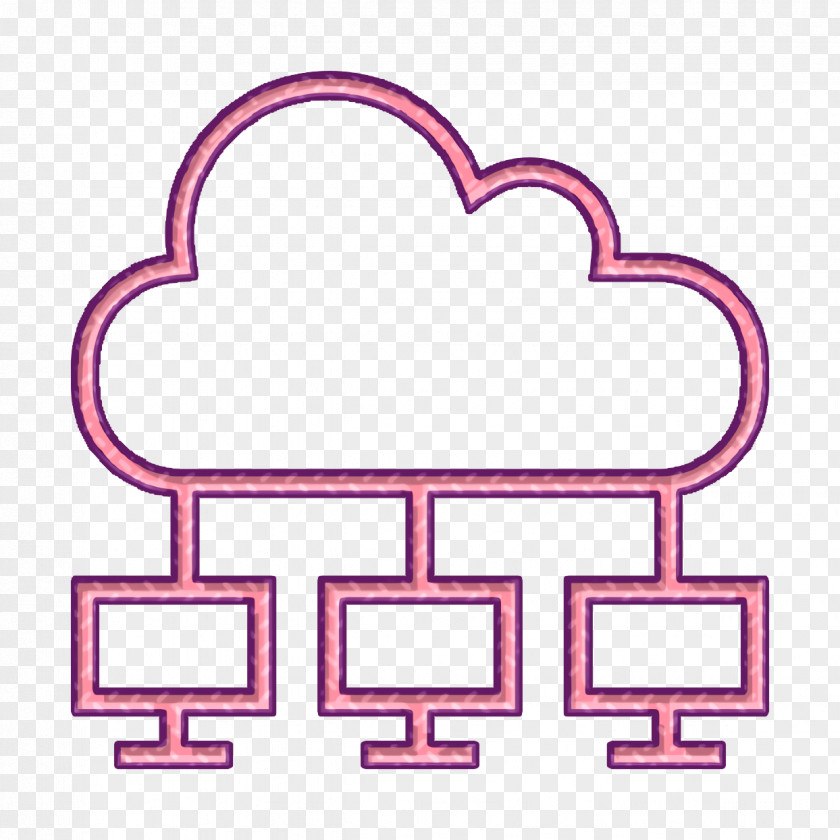 Cloud Computing Icon Data And Internet Communication PNG