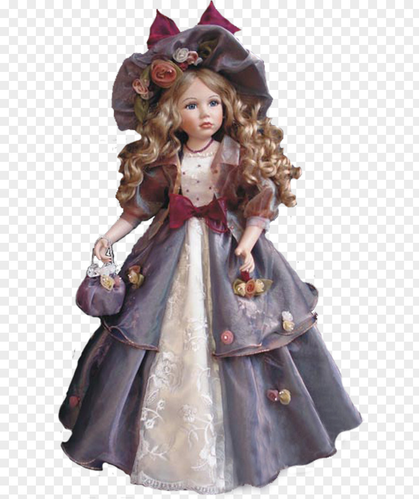 Doll Bisque Toy Babydoll Dress PNG