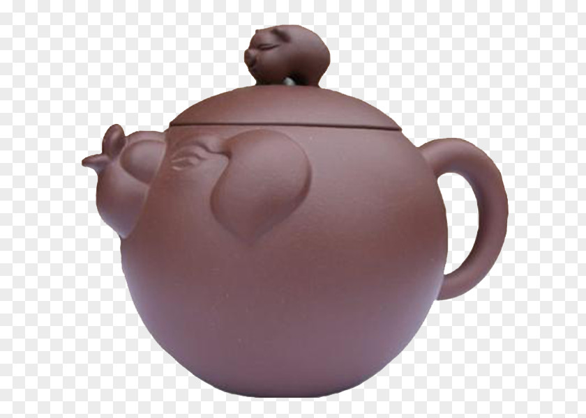 Stone Teapot Yixing Clay Ceramic PNG