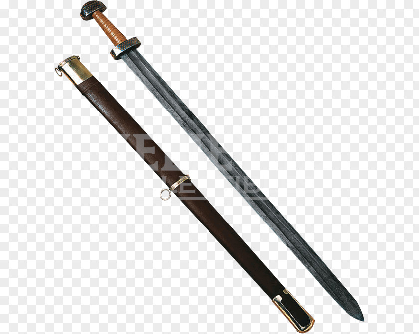 Sword Damascus Sabre Viking Scabbard PNG