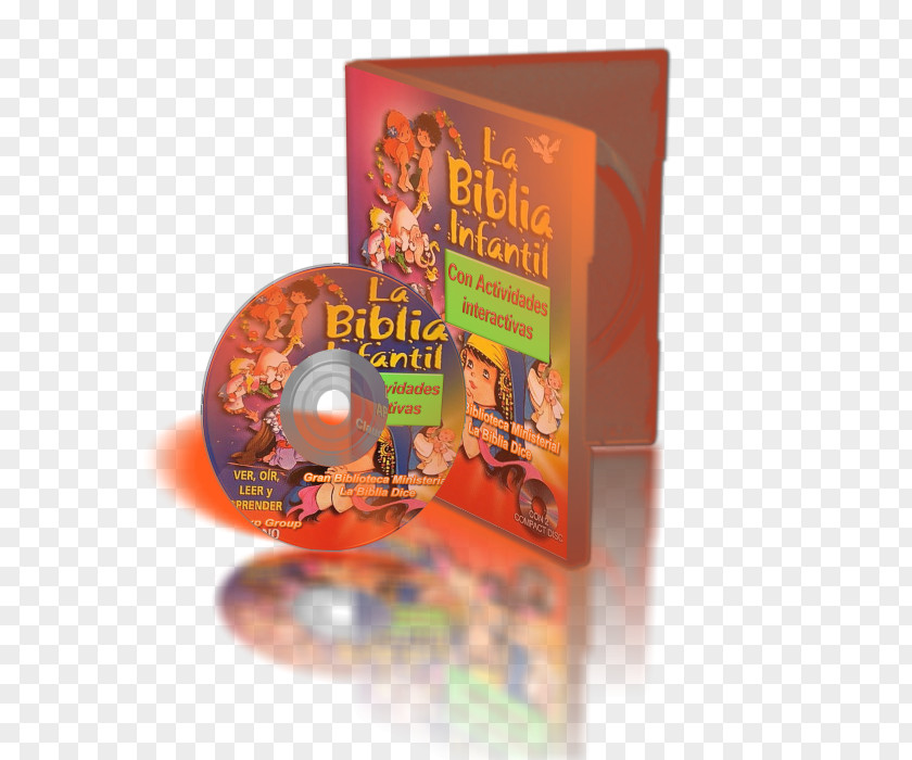 Dvd Bible La Biblia Infantil Con Actividades Para Los Niños DVD Orange S.A. Child PNG