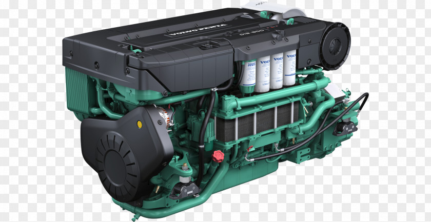 Inboard Engine AB Volvo Motor Diesel Penta PNG