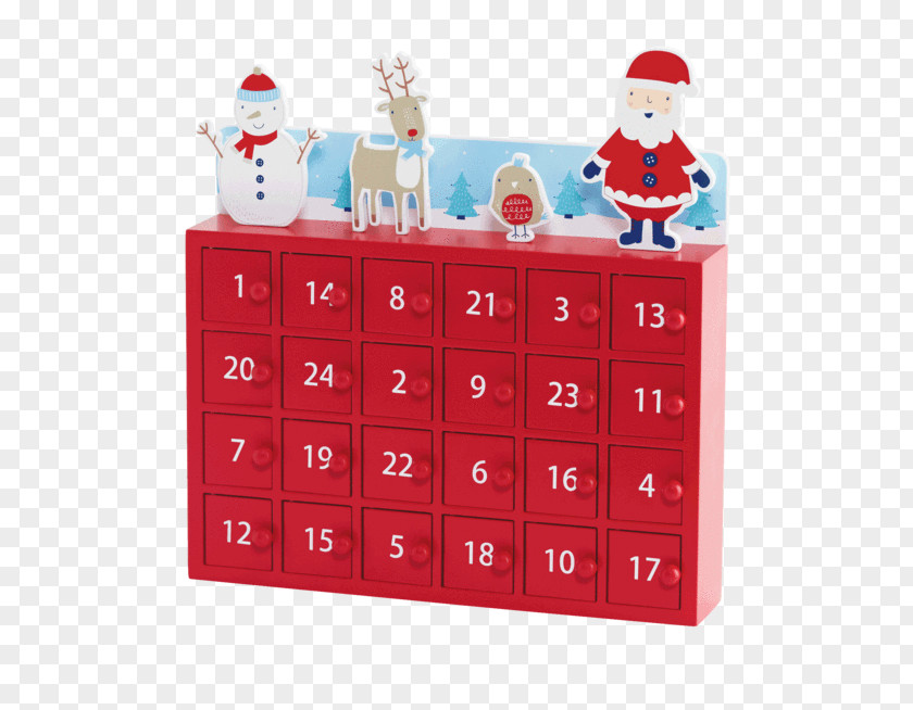July Calendar Glitter Advent Calendars Product RED.M PNG