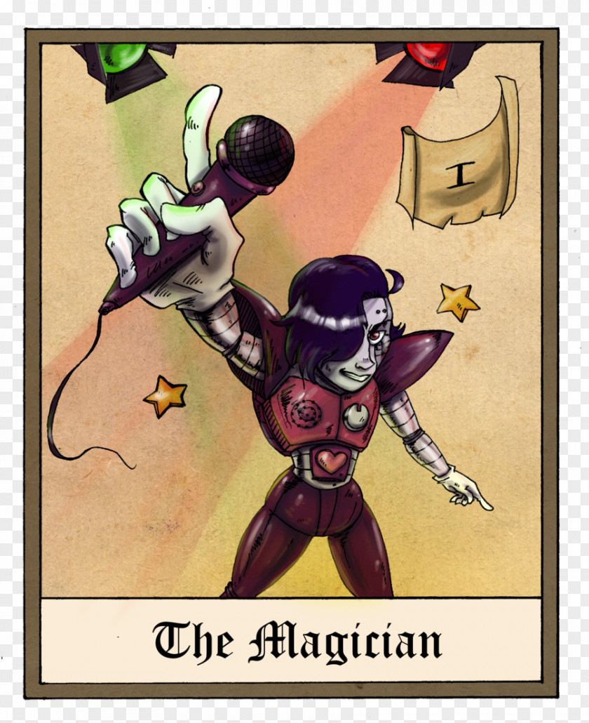 Tarot Card Undertale The Magician Judgement Fan Art PNG