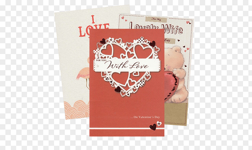 Valentine Greeting Paper & Note Cards Valentine's Day Font PNG