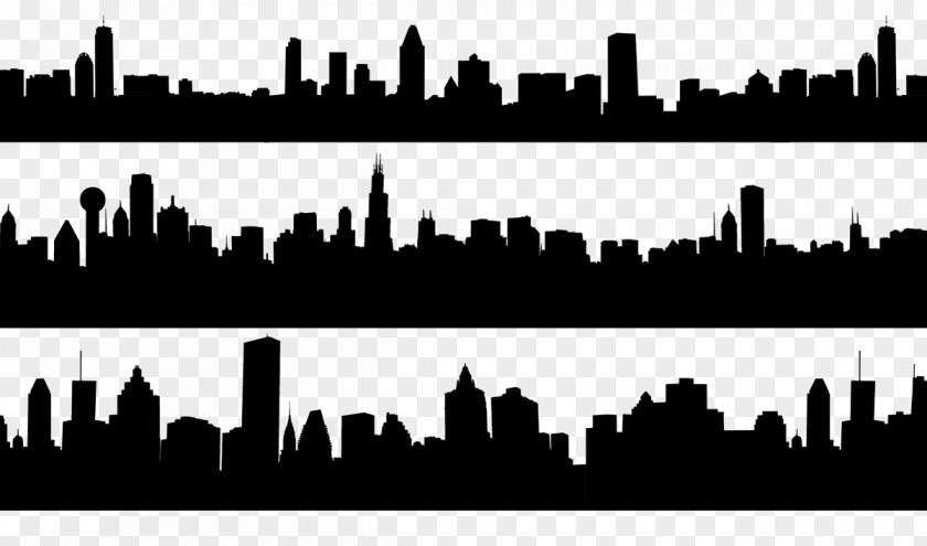 Silhouette Skyline Image Photography PNG