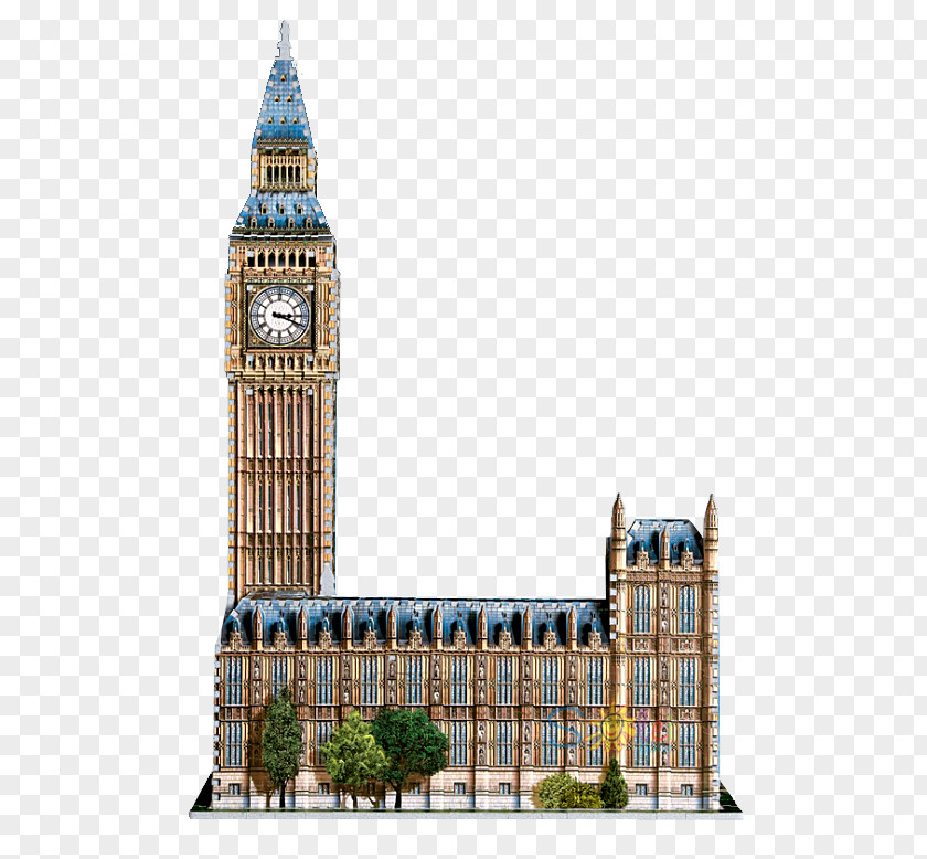 Big Ben Palace Of Westminster Puzz 3D Jigsaw Puzzles Wrebbit PNG