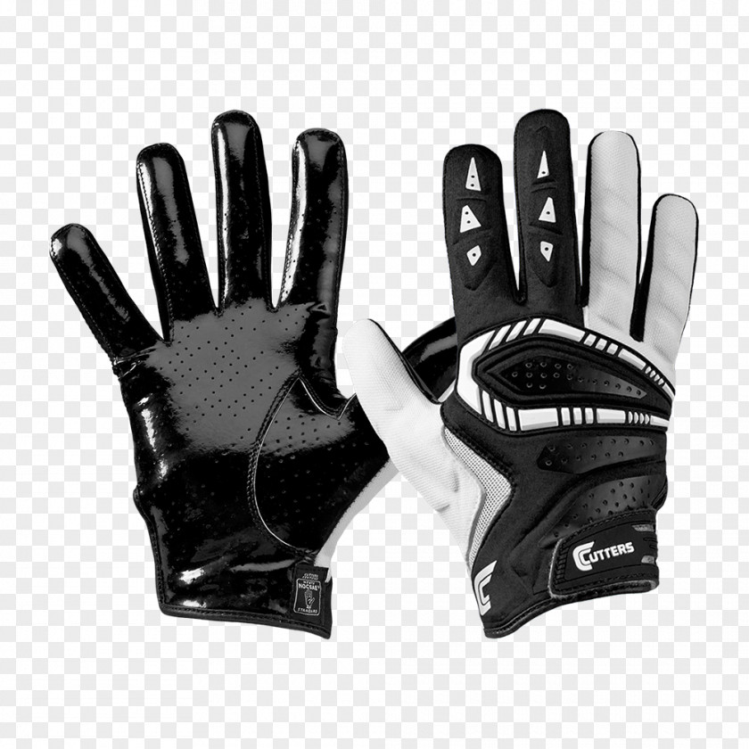 Black X Chin American Football Protective Gear Glove Game Player PNG