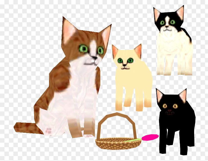 Kitten Whiskers Domestic Short-haired Cat Tomodachi Life PNG
