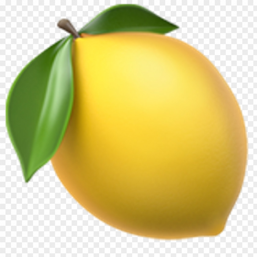 Lemon Lemonade Emoji Domain Sticker PNG