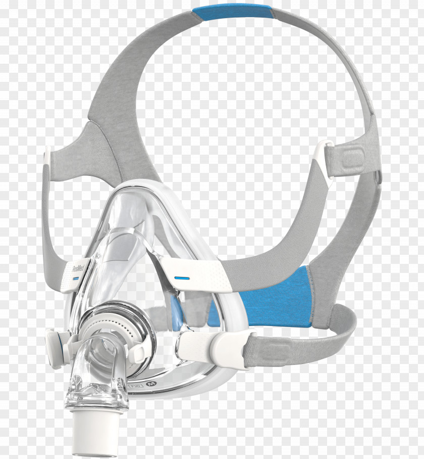 Mask Health Continuous Positive Airway Pressure ResMed Full Face Diving Non-invasive Ventilation PNG