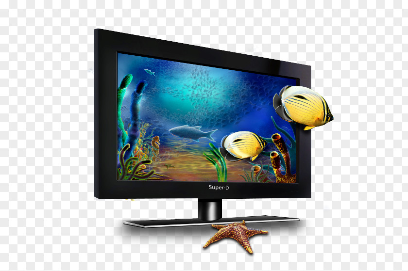 Television Set 3D Computer Graphics Monitors Stereo Display Panasonic PNG