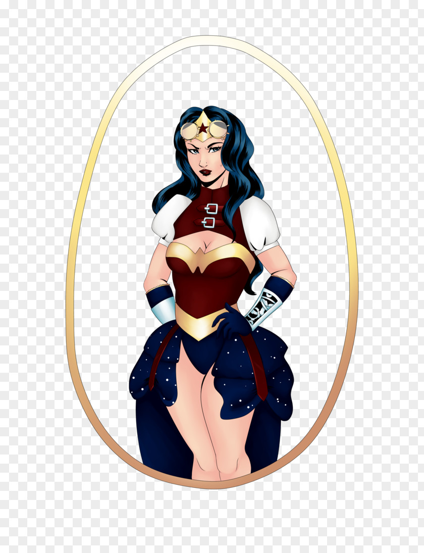 Wonder Woman Diana Prince Steampunk Cosplay Female Character PNG